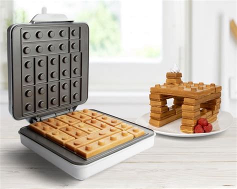 Waffle Maker That Creates LEGO Style Building Bricks