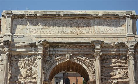 Inscription of the Arch of Septimius Severus Roman Forum Italy Photograph by Shawn O'Brien - Pixels