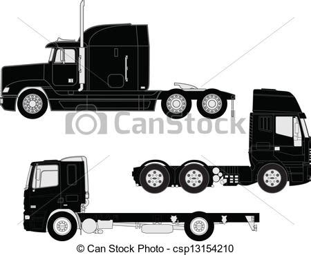 tractor trailer silhouette clipart 20 free Cliparts | Download images on Clipground 2024