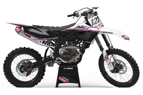 Custom dirt bike Graphics kit yamaha YZF FRENCH TOUCH | custom-graphics-mx