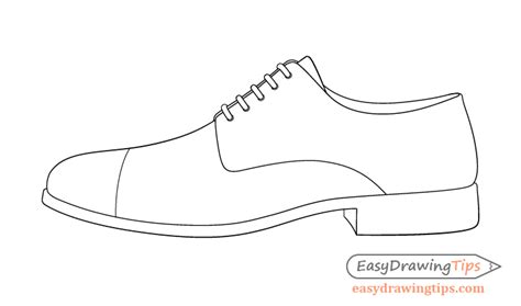 How to Draw a Running Shoe Easy - Eaton Shood1967