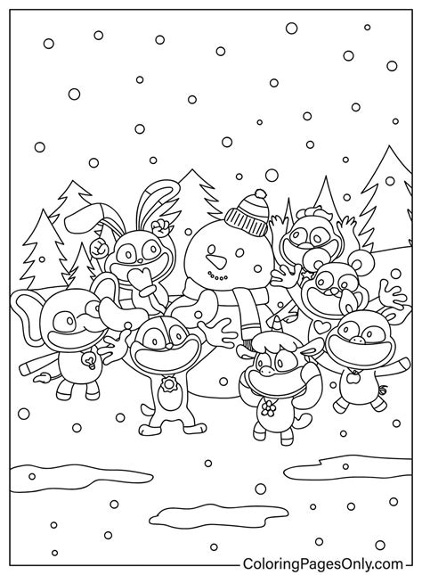 61 Smiling Critters Coloring Pages - ColoringPagesOnly.com