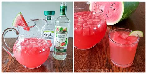 Watermelon & Chill Cocktail- The Most Refreshing Drink of Summer! - My Heavenly Recipes ...