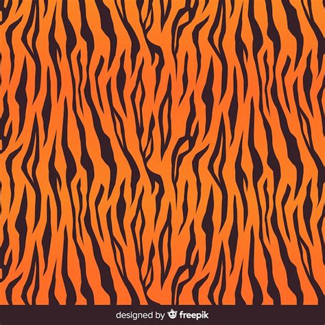 Free Vector | Tiger print background