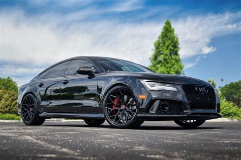 Audi RS7 C7 Black Vossen HF-2 Wheel | Wheel Front