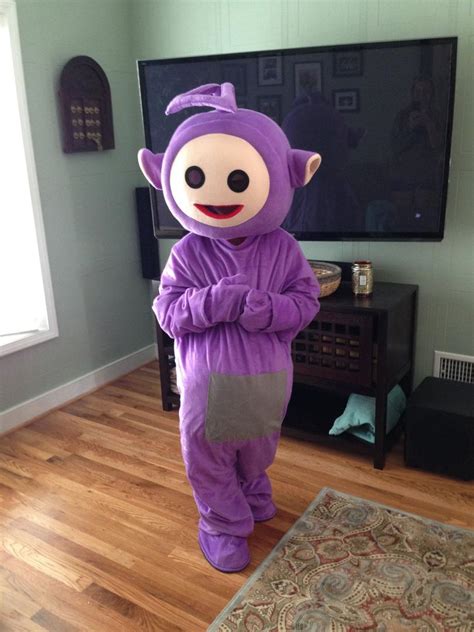 Teletubbies Tinky Winky Costume Adult Sized | #1834048430