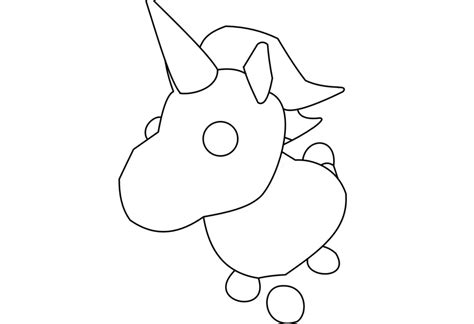 How to draw simple the Unicorn for toddlers Coloring Page - Free ...