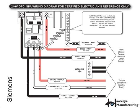 240v Gfci Breaker Wiring