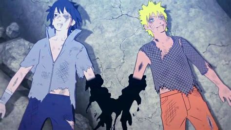 Sasuke And Naruto Fighting