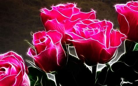 Neon Rose Wallpapers - Top Free Neon Rose Backgrounds - WallpaperAccess