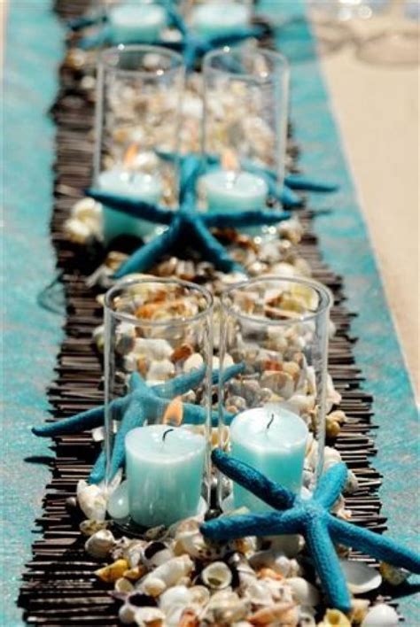 Wedding Theme - Beach Inspired Wedding Table Decor. #2063519 - Weddbook