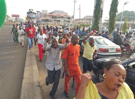 Protest Hits Southern Kaduna As Soldiers Prevent Residents From Voting. Photos - Politics - Nigeria