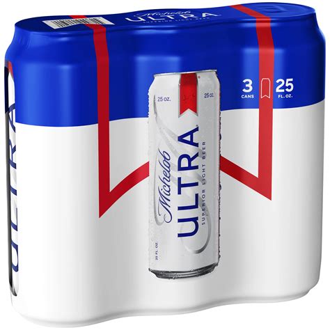 Michelob ULTRA Superior Light Lager Beer Cans, 3 pack - Shop Beer at H-E-B