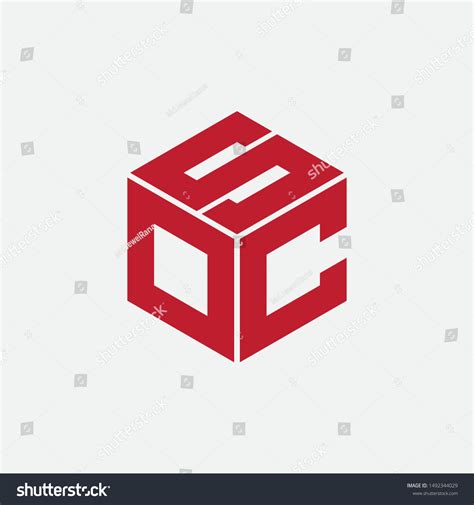 Ocs Letter Logo Design Vector Stock Vector (Royalty Free) 1492344029