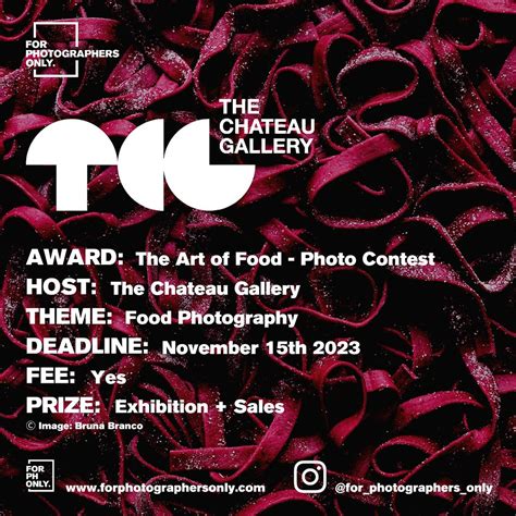 The Art of Food - Photo Contest