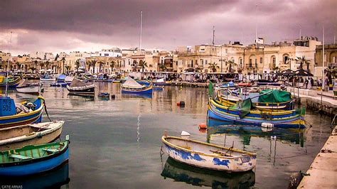 Port in Malta Photograph by Catherine Arnas - Fine Art America