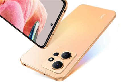 Redmi Note 12 now available in Sunrise Gold, 256GB variant