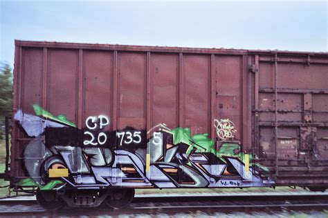 Freight Train Graffiti - Katrina Olson