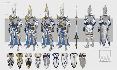 Concept Art of the High Elf Silver Helms : r/totalwar