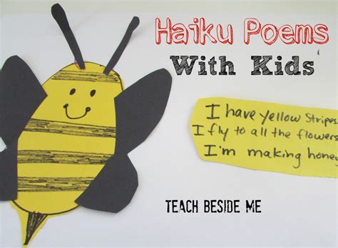 Illustrated Haiku Poems With Kids - Teach Beside Me