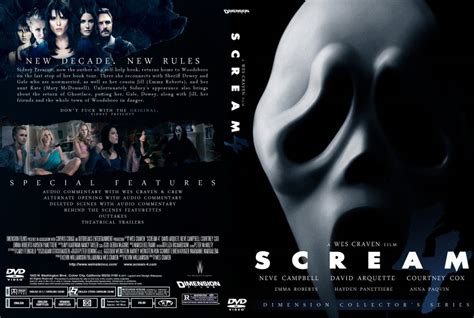 Scream 4 - Movie DVD Custom Covers - Scream 4 Single DVD :: DVD Covers