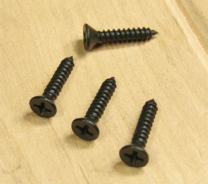 Black Wood Screws | Wild West Hardware