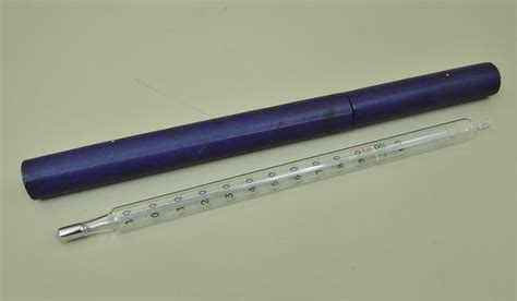 Mercury Thermometer -10 to +110C - Physics Museum - The University of Queensland, Australia