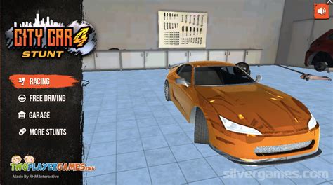 City Car Stunt 4 - Играйте Онлайн на SilverGames 🕹️