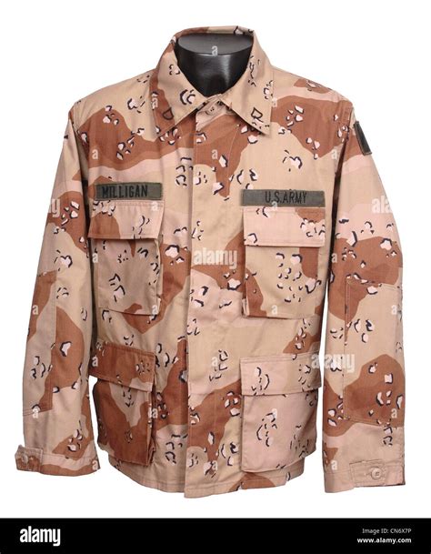 US Army desert camouflage jacket. Gulf War Stock Photo - Alamy