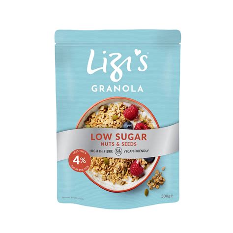 Low Sugar Granola | Granola Cereal | Lizi's