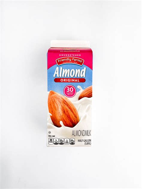 Aldi Almond Milk (Unsweetened Original)