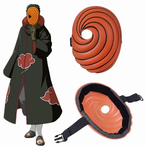 Anime Tobi Obito Akatsuki Ninja Madara Uchiha Cosplay Mask Halloween P ...