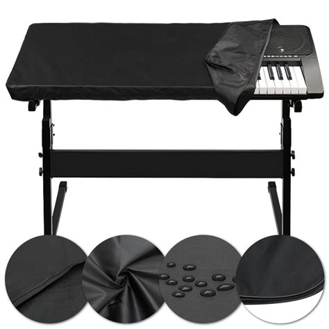 Willstar 61-Key / 88-Key Piano Keyboard Cover Piano Dust Cover with Drawstring Locking Clasp ...