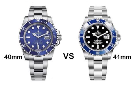 Rolex Submariner 41mm vs 40mm Replica Watch | Deep Replica