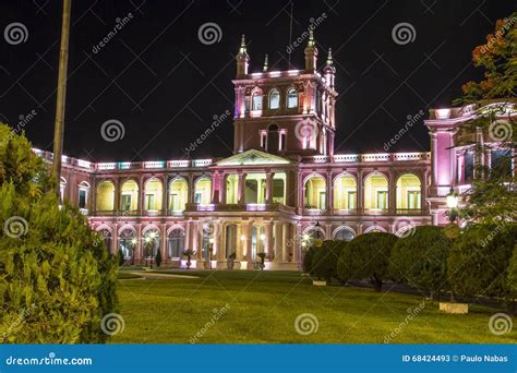 Lopez Presidential Palace. Asuncion, Paraguay Capital Stock Image - Image of architecture ...