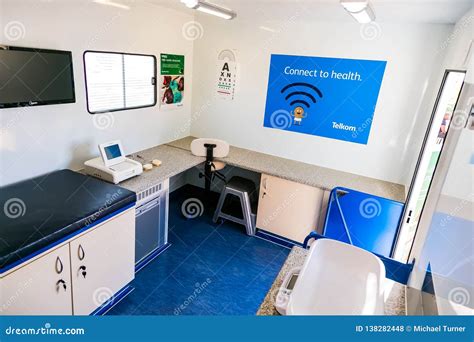 Interior of a Mobile Clinic on a Truck Editorial Stock Photo - Image of child, care: 138282448