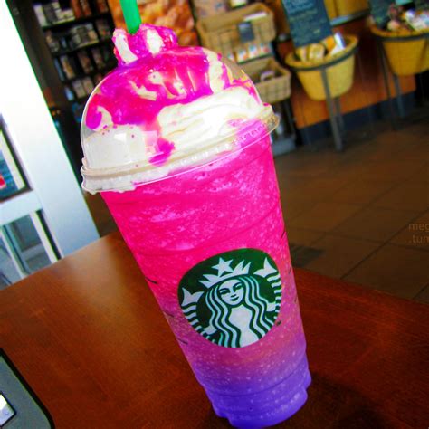 starbucks rainbow galaxy frappe