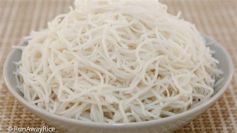 Rice Vermicelli (Bun) - How to Cook Perfect Noodles - RunAwayRice