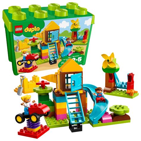 LEGO DUPLO My First Large Playground Brick Box 10864 - Walmart.com - Walmart.com