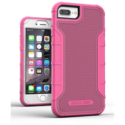 Apple iPhone 8 Plus Tough Case w/ Built in Screen Protector, (Heavy Duty) Rugged Hybrid Case ...