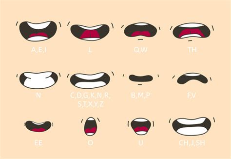 Alphabet Animation Mouth Chart, 187 Best Animation Mouth Alphabet Images Stock Photos Vectors ...