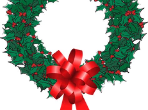 Christmas Holly Wreath Png - (640x480) Png Clipart Download