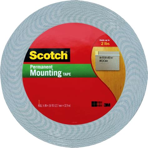 3M Scotch 1/2-Inch by 36-Yard Double-Sided Foam Tape: Amazon.ca: Tools & Home Improvement