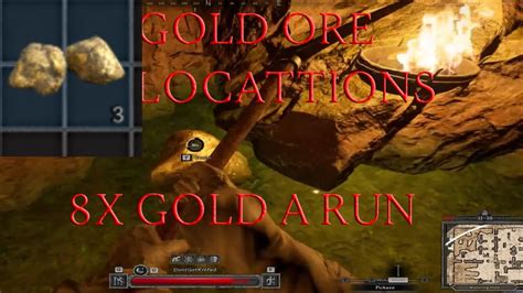 ALL GOLD ORE locations In Dark and Darker - YouTube