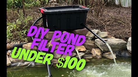 Diy Pond Filter Box - How to Make Your Own Pond Filter at Home | DIY Projects ... - Drill holes ...