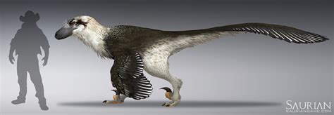 Dakotaraptor by RJ Palmer for Saurian Game | Feathered dinosaurs, Dinosaur art, Prehistoric animals