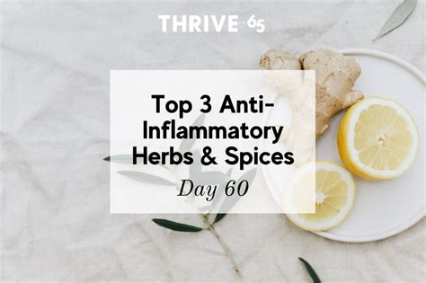 Top 3 Anti-Inflammatory Herbs & Spices | Price-Pottenger