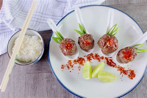 Asian Meatballs with Chile and Cumin | Jenn's Kitchen Diary