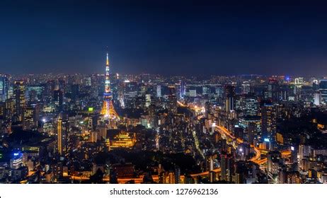 Tokyo Skyline Night Royalty-Free Images, Stock Photos & Pictures ...