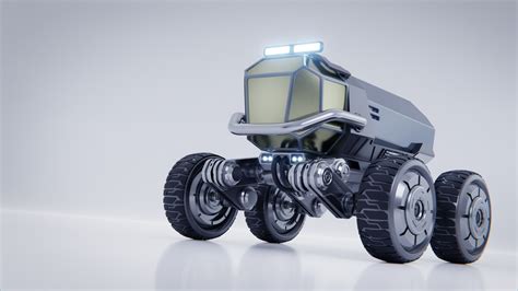 Sci Fi Truck 3D Model - TurboSquid 1990868